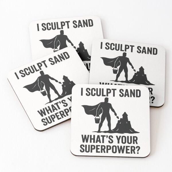 Item preview, Sand Sculptor Superpower – Funny Sand Art Builder designed and sold by SidTastic .
