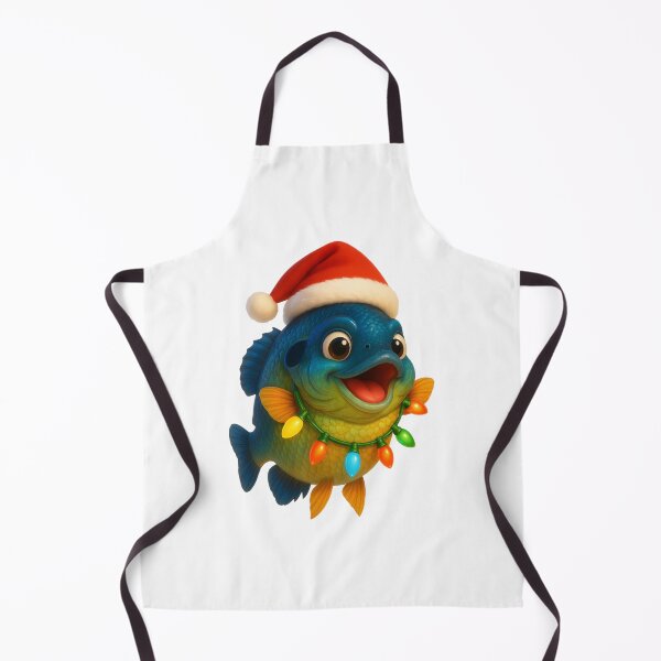 Item preview, Christmas Bluegill Fish designed and sold by Sillytoe.