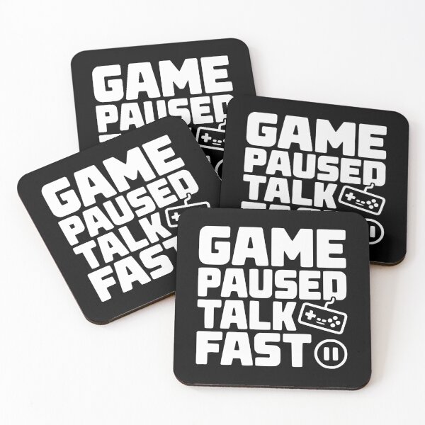 Item preview, Game Paused Talk Fast designed and sold by Frank Ring.
