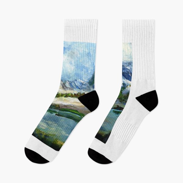 Item preview, High Lake First Snow designed and sold by Randy Sprout Fine Art.