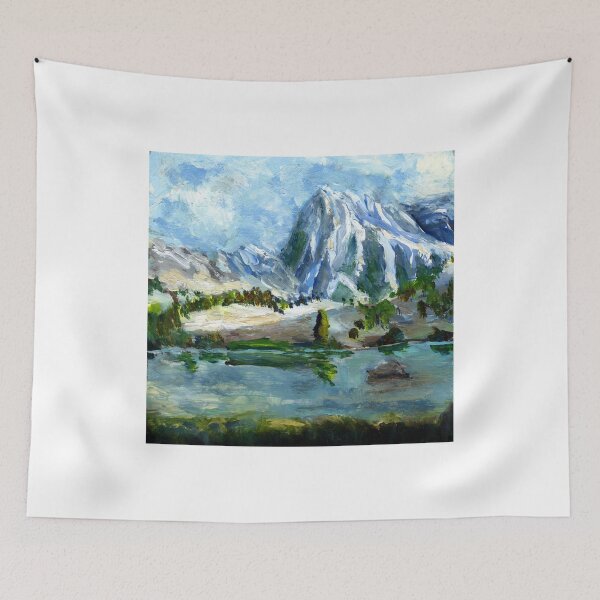 Item preview, High Lake First Snow designed and sold by Randy Sprout Fine Art.