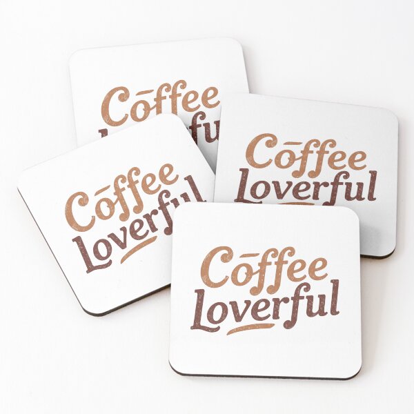 Item preview,  Coffee loverful minimal design  designed and sold by Happyhoo1.