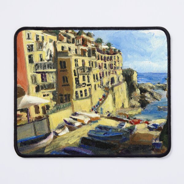Item preview, Riomaggiore Italy Late Afternoon designed and sold by Randy Sprout Fine Art.