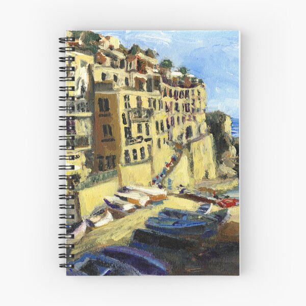 Item preview, Riomaggiore Italy Late Afternoon designed and sold by Randy Sprout Fine Art.