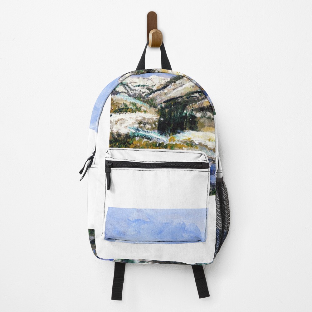 Vista previa del artículo con la obra «Mochila», diseñado y vendido por RandySprout.