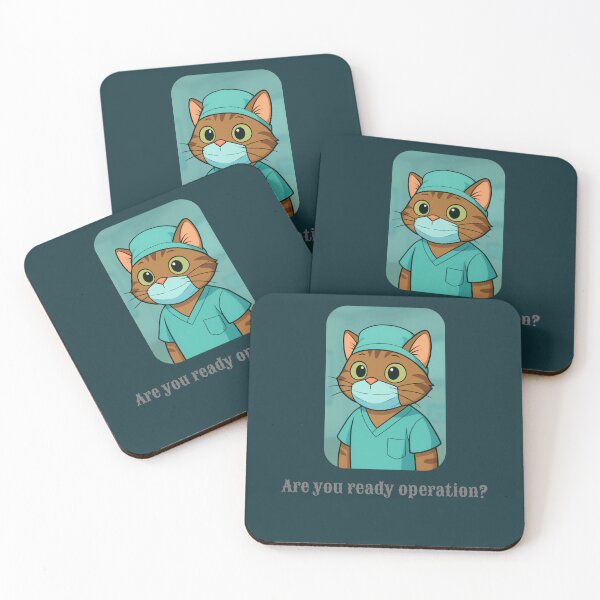 Item preview, Cute Surgeon Cat designed and sold by doktordanTemiz.