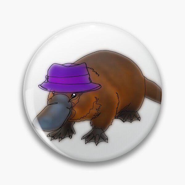 Item preview, Platypus in fedora -animalzinhats designed and sold by Ashley’sAnimalz.