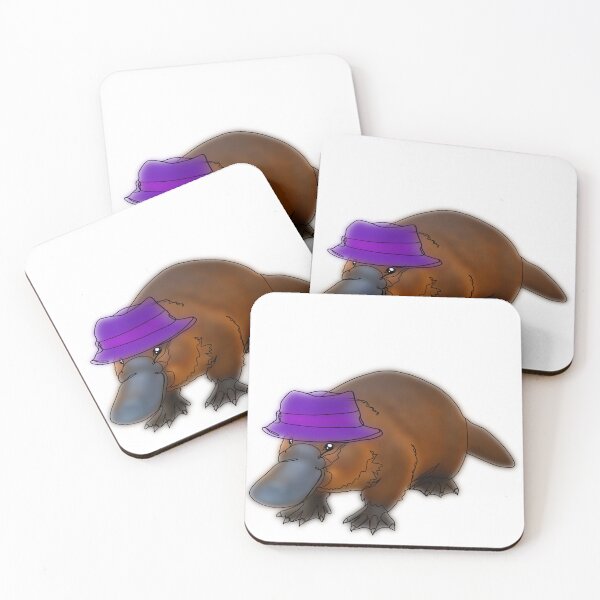 Item preview, Platypus in fedora -animalzinhats designed and sold by Ashley’sAnimalz.