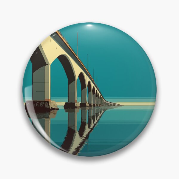 Item preview, Confederation Bridge New Brunswick | Northumberland Strait Art designed and sold by TuncGK.
