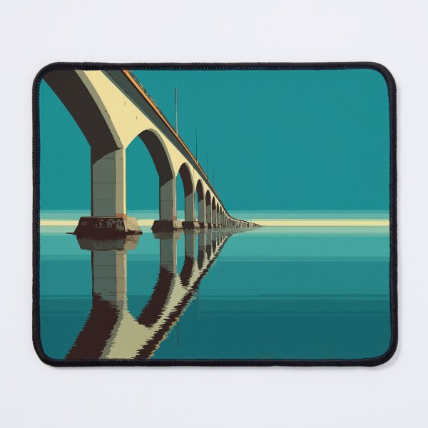 Item preview, Confederation Bridge New Brunswick | Northumberland Strait Art designed and sold by TuncGK.