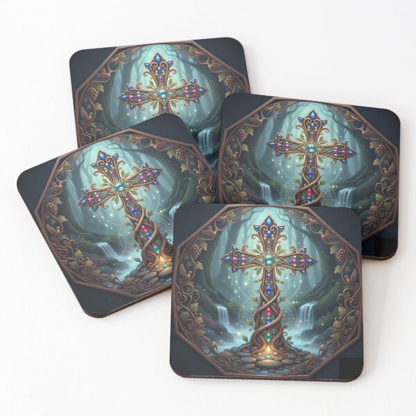 Aperçu de l'œuvre Croix fantaisie créée et vendue par HuntsmithMerch.