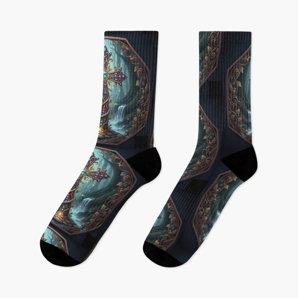 Aperçu de l'œuvre Croix fantaisie créée et vendue par HuntsmithMerch.