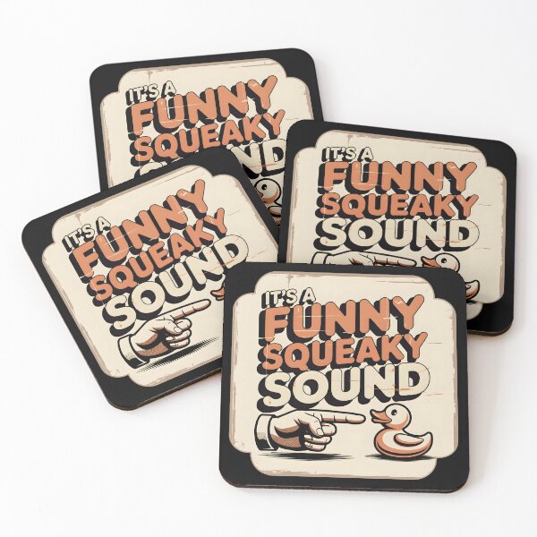 Item preview, It’s a Funny Squeaky Sound – Retro Rubber Duck Humor Design designed and sold by DreamVibeShirt.
