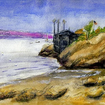 Artwork thumbnail, Newport Channel by Randy Sprout Fine Art