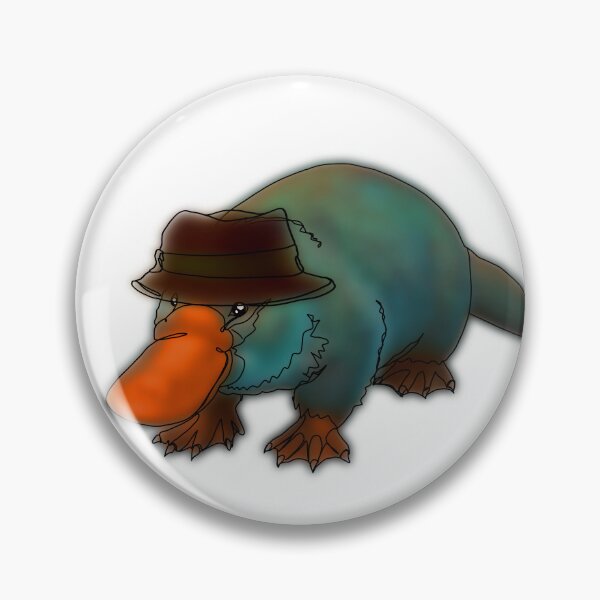 Item preview, Platypus in fedora -animalzinhats designed and sold by Ashley’sAnimalz.