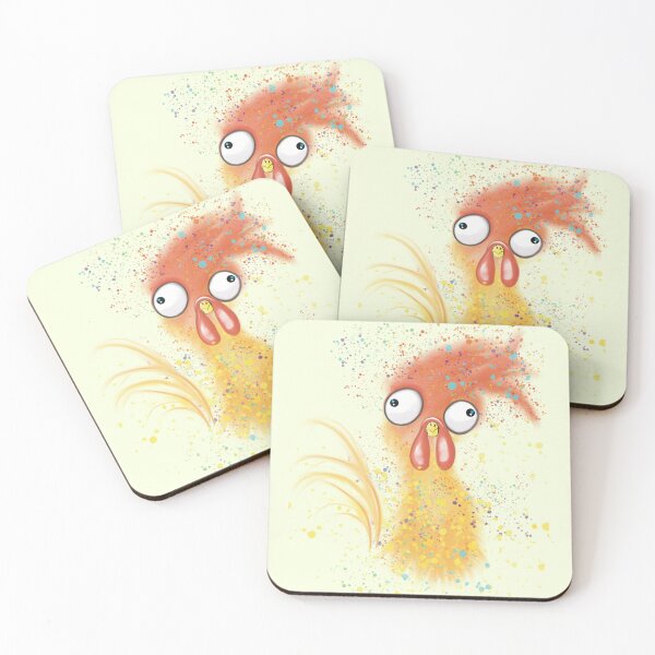 Item preview, Chicken cartoon designed and sold by PickledZebra.