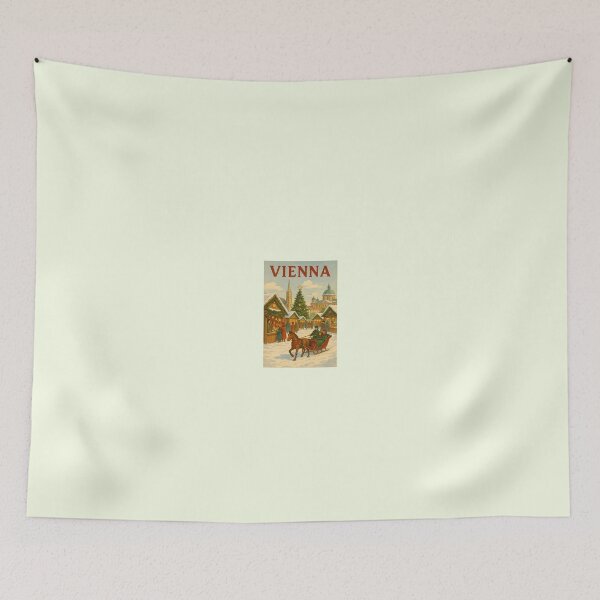 Item preview, Vienna Christmas Market – Daytime Sleigh Ride Scene designed and sold by Novel Works Studio.
