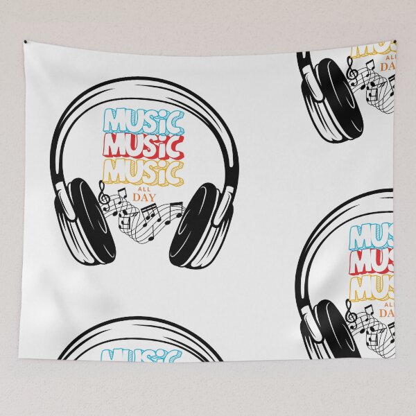 Item preview, Music Is My Escape – Aesthetic Soundwave Design designed and sold by SinFondoStudio.