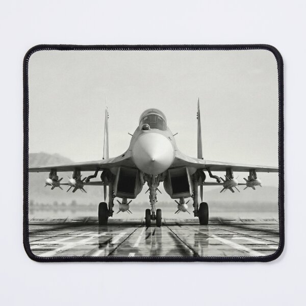 Item preview, Su-27 Flanker Front View Fighter Jet Art designed and sold by carshapes.