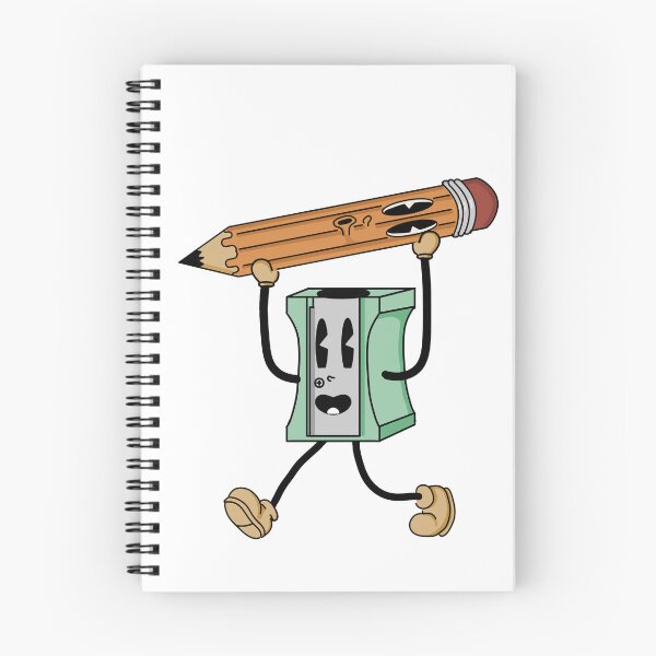 Item preview, Vintage School Cartoon | Rubber Hose Pencil & Sharpener Pals designed and sold by Studio Bragato Hub.