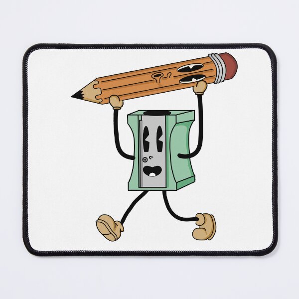 Item preview, Vintage School Cartoon | Rubber Hose Pencil & Sharpener Pals designed and sold by Studio Bragato Hub.