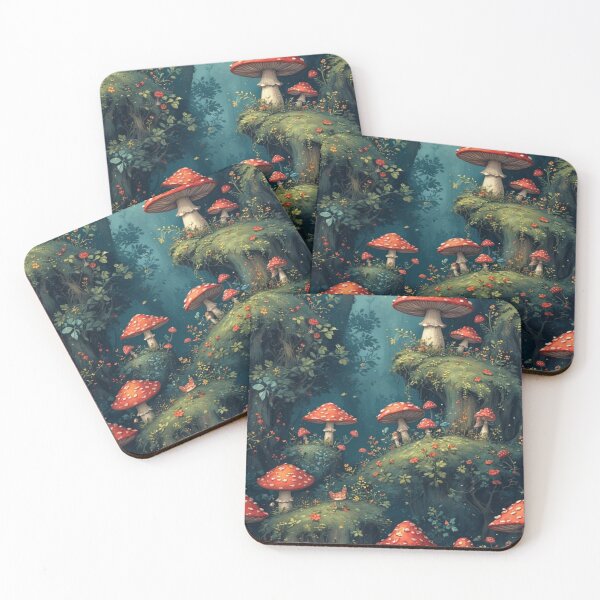 Item preview, mushroom village designed and sold by vinniespeer.