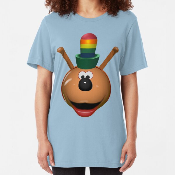 NDVH Happiness Is Dragon-Shaped Slim Fit T-Shirt