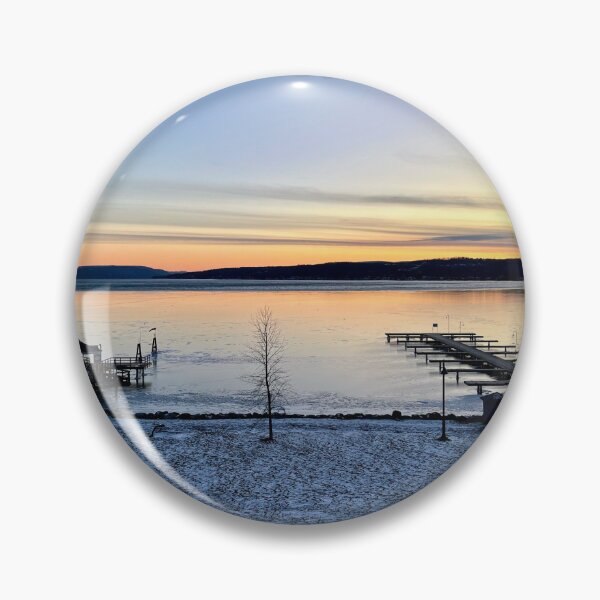 Item preview, Winter lake view designed and sold by wayneman.