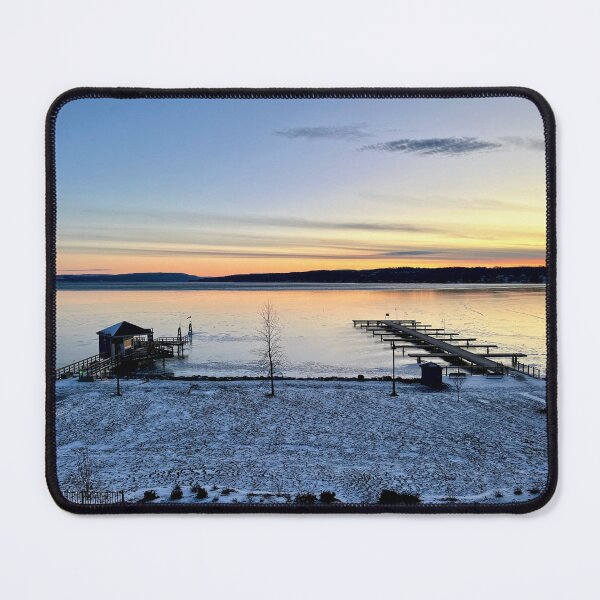 Item preview, Winter lake view designed and sold by wayneman.