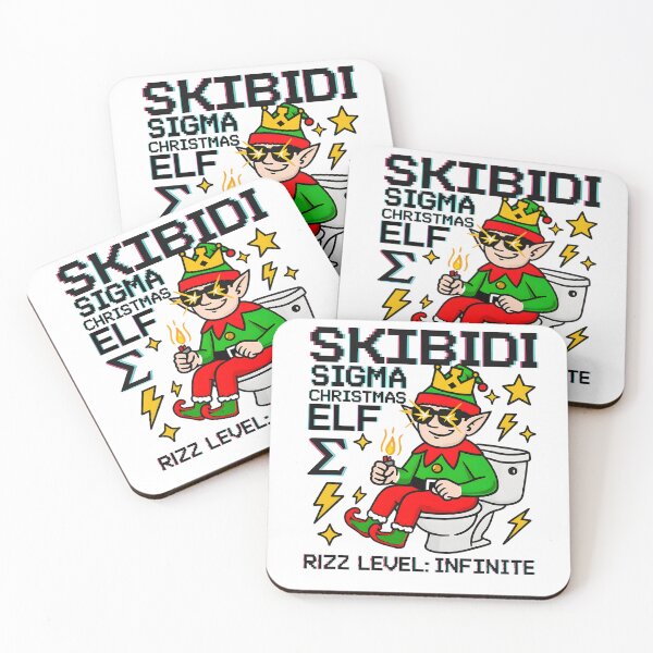 Item preview, Skibidi Sigma Christmas Elf Meme Art designed and sold by AnnDesignStudio.