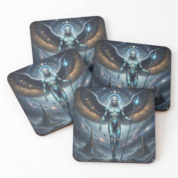 Item preview, Archangel with Tattoos designed and sold by GenesisArtis.