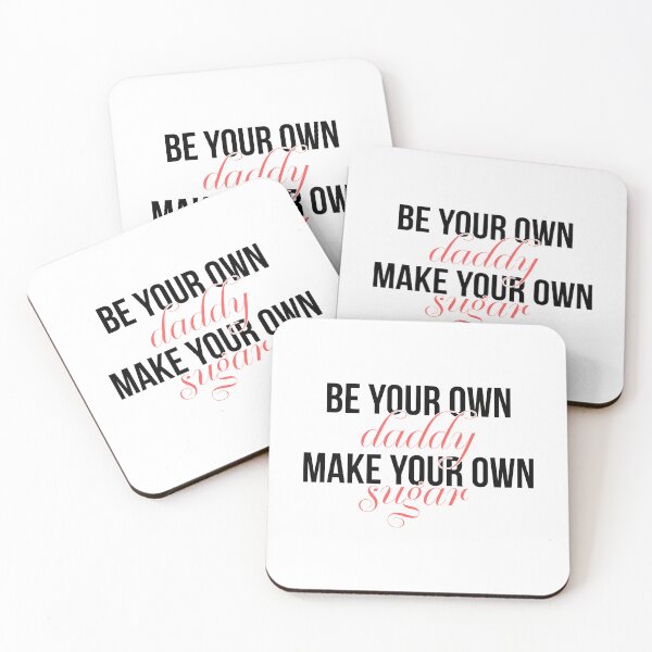 Item preview, Be Your Own Daddy – Feminine Empowerment Typography Poster designed and sold by milafogaca.