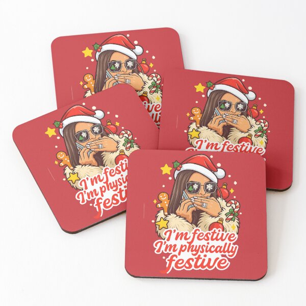 Item preview, I’m Shaking I’m Physically Shaking – Lisa Barlow Christmas Pun Design designed and sold by GirlyPopped.