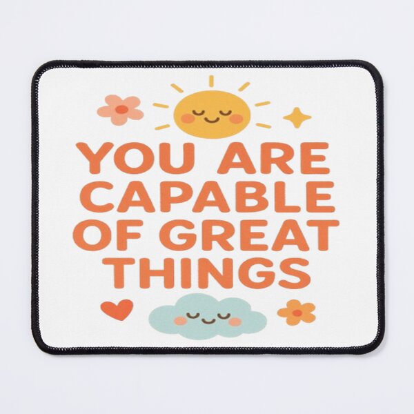 Item preview, Cute Motivational Quote Poster – Kawaii Positive Message Wall Art designed and sold by FernandsOficial.