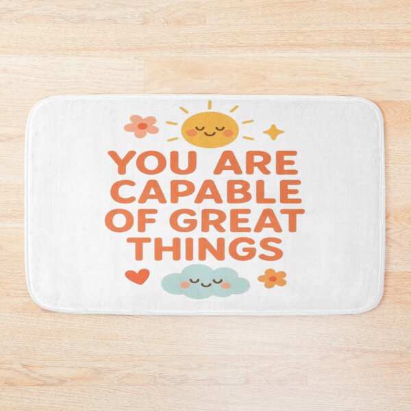 Item preview, Cute Motivational Quote Poster – Kawaii Positive Message Wall Art designed and sold by FernandsOficial.
