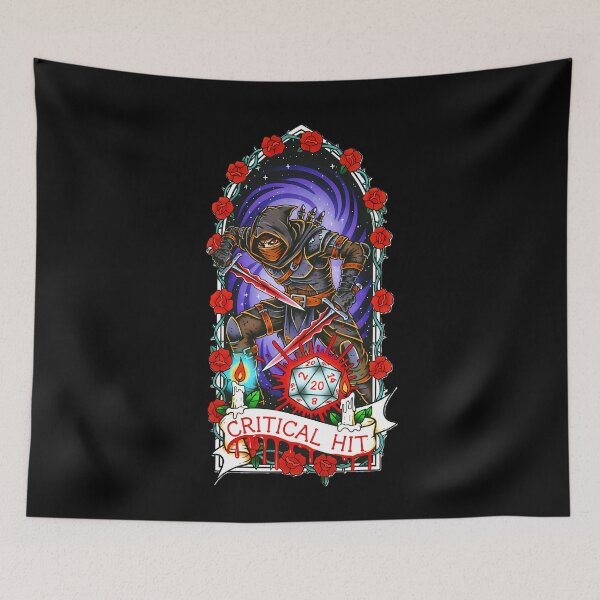 Item preview, Critical Hit Rogue - Nat 20 Dagger RPG designed and sold by CoffinsArt.