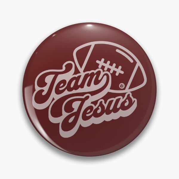 Item preview, Team Jesus football designed and sold by Yuzik.