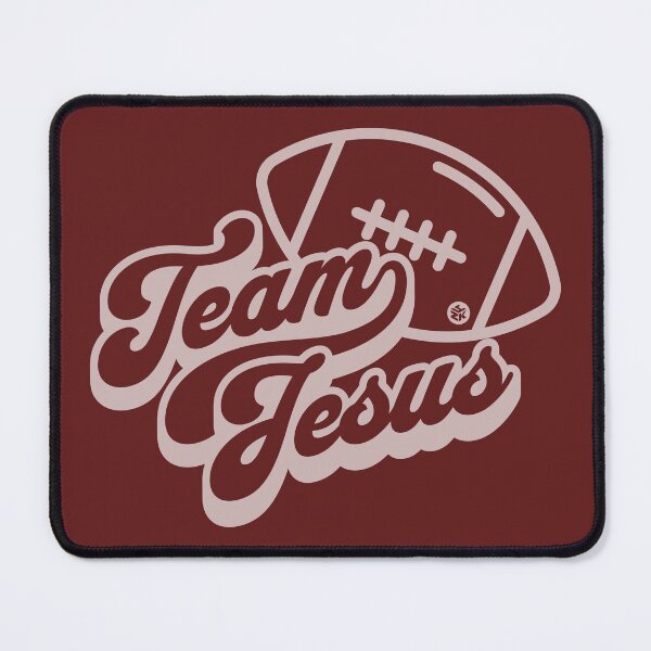 Item preview, Team Jesus football designed and sold by Yuzik.