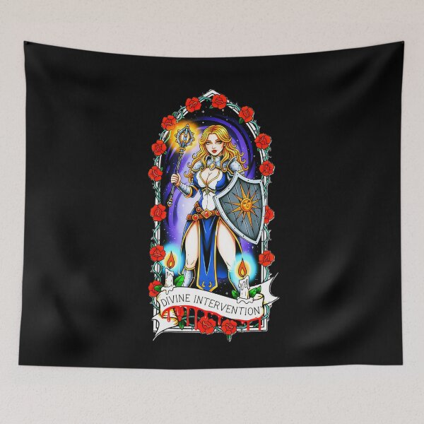 Item preview, Divine Intervention Cleric - Holy RPG designed and sold by CoffinsArt.