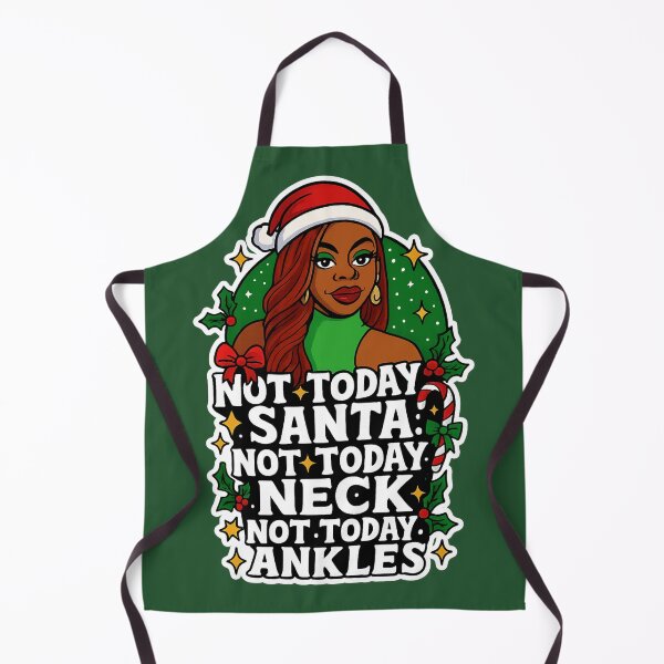 Item preview, Not Today Satan / Neck / Ankles – Holiday Edition Christmas Meme Design designed and sold by GirlyPopped.