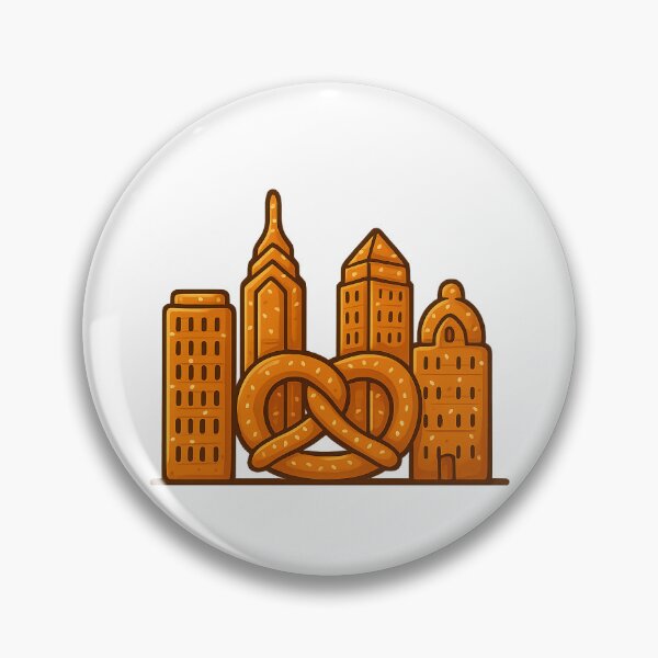 Item preview, Philly Skyline, Philadelphia Skyline made of Pretzel designed and sold by EMMonovi.