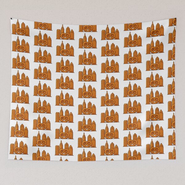 Item preview, Philly Skyline, Philadelphia Skyline made of Pretzel designed and sold by EMMonovi.