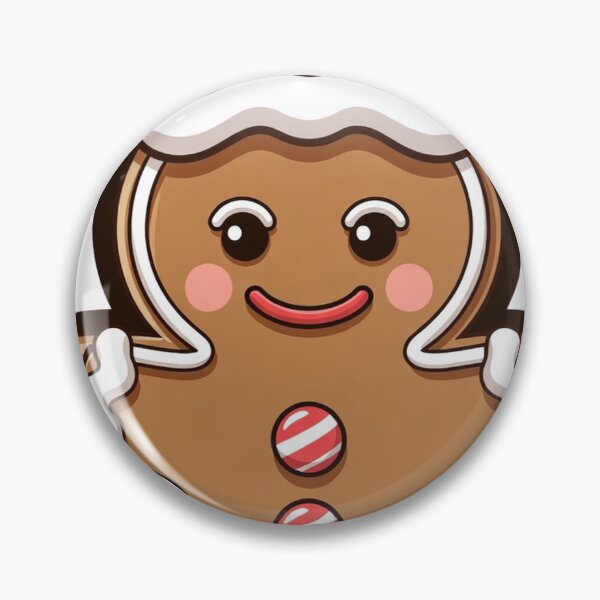Item preview, Peppermint Pattycake – Cute Christmas Gingerbread Character designed and sold by Vertura Group.