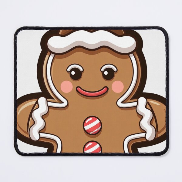Item preview, Peppermint Pattycake – Cute Christmas Gingerbread Character designed and sold by Vertura Group.