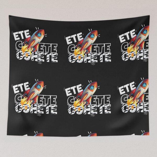 Item preview, Dominican Slang Art – “Ete Cohete” Rocket Design designed and sold by SinFondoStudio.