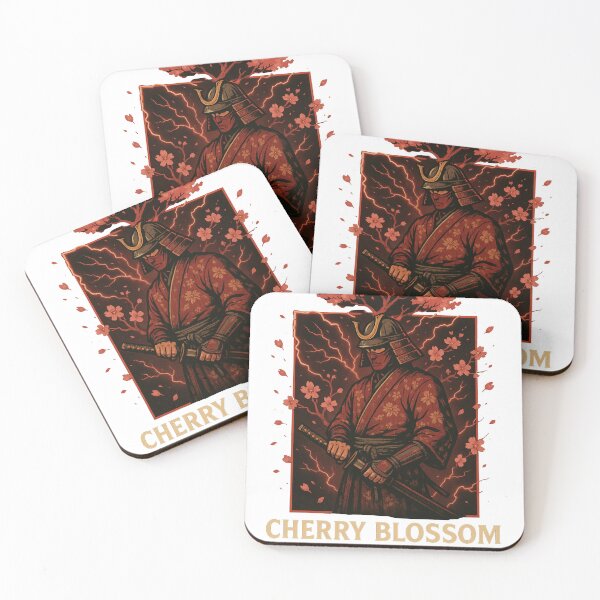 Item preview, Cherry Blossom Ronin – Sakura Warrior designed and sold by Keios Cool Apparel.