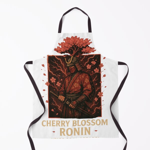 Item preview, Cherry Blossom Ronin – Sakura Warrior designed and sold by Keios Cool Apparel.