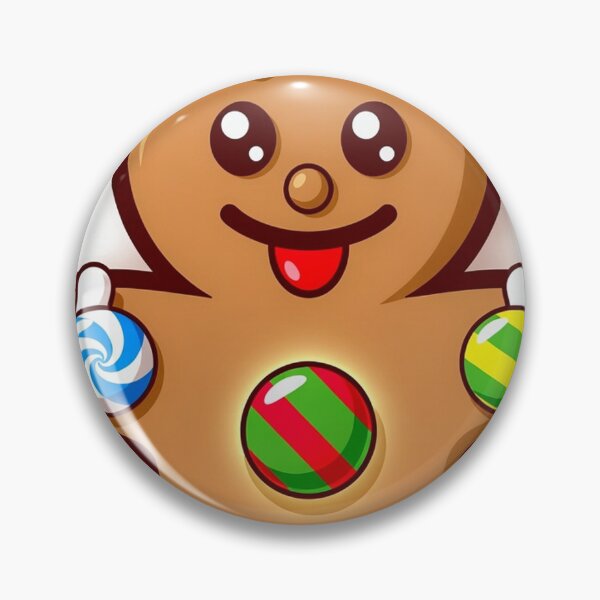 Artikelvorschau, Candy Pop Cruncher – Niedliche Lebkuchen-Weihnachtsfigur entworfen und verkauft von Vertura Group.