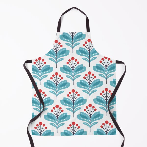 Item preview, Retro folk floral pattern designed and sold by Aakanksha97.