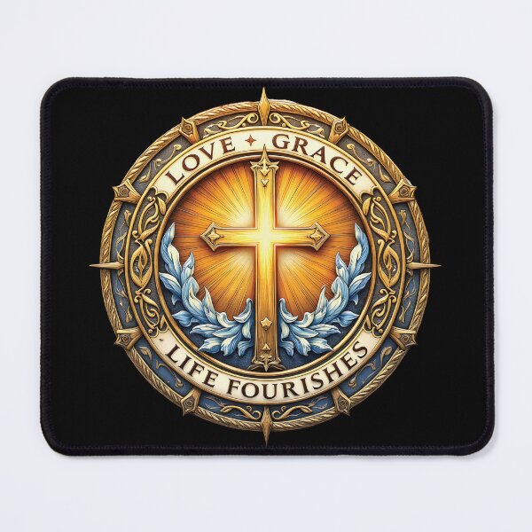 Item preview, LOVE & GRACE Illuminated Emblem designed and sold by Atouke.